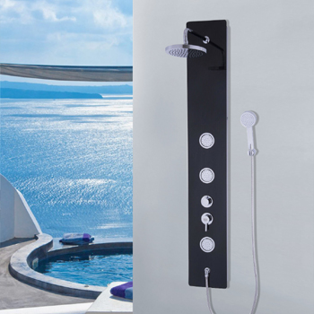 Blue Shower Panels
